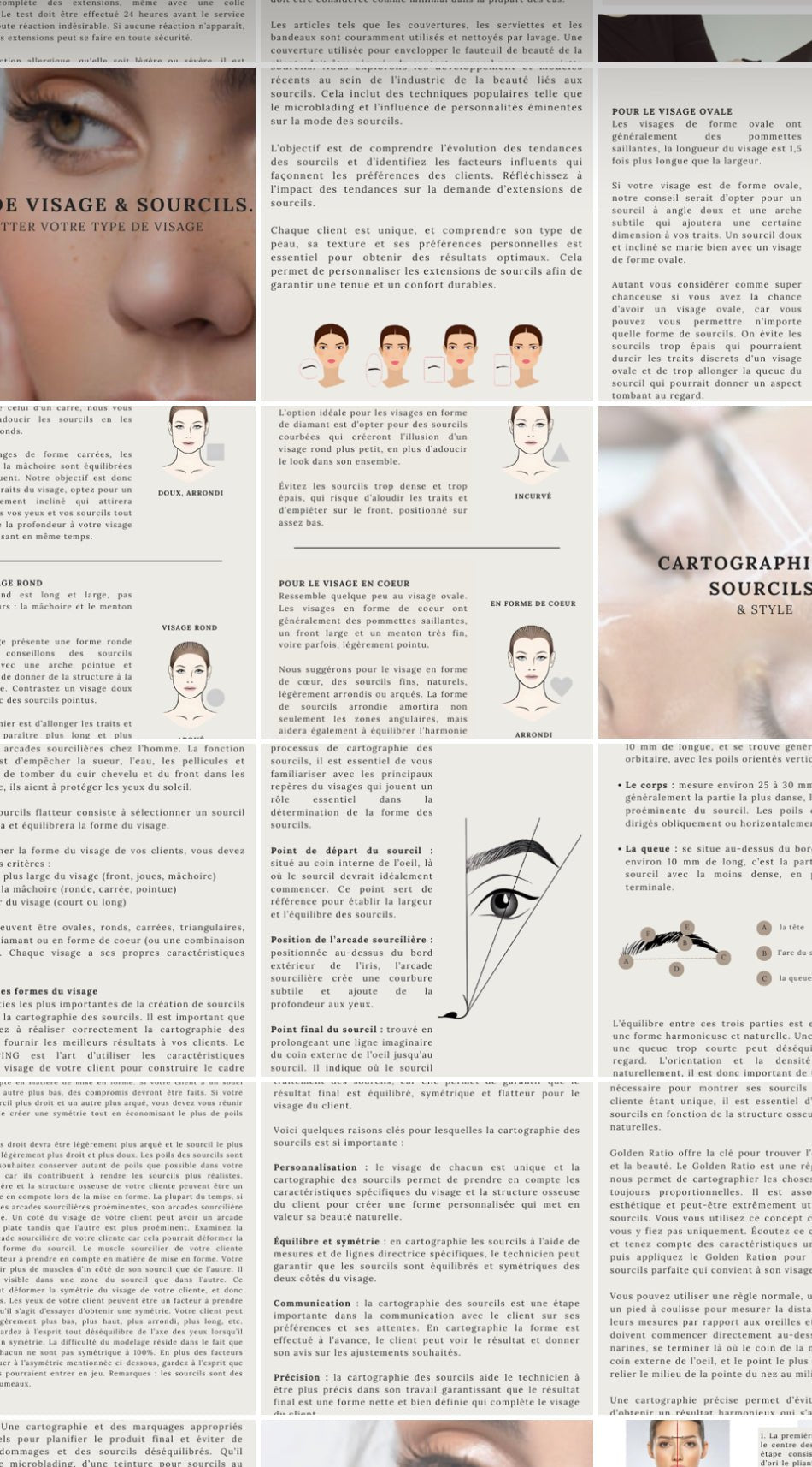 E-BOOK DE FORMATION : EXTENSIONS DE SOURCILS